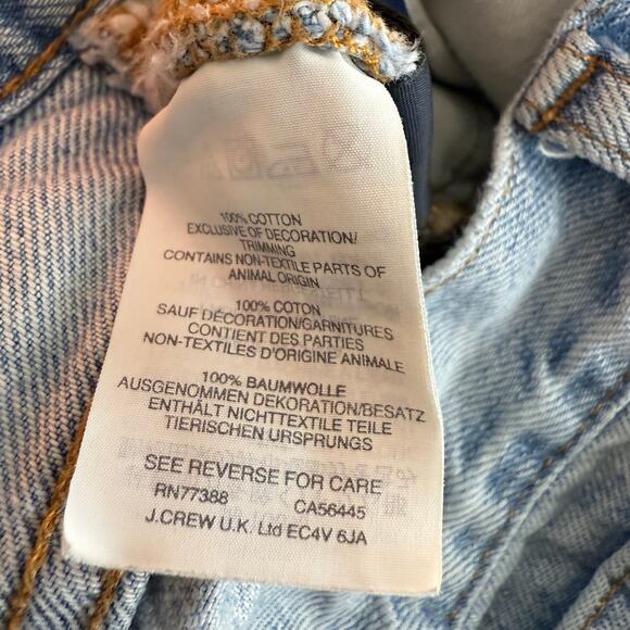 Madewell Womens The Perfect Summer Jean Mid Rise Button-Fly Light Wash Jeans 25 - Picture 12 of 13